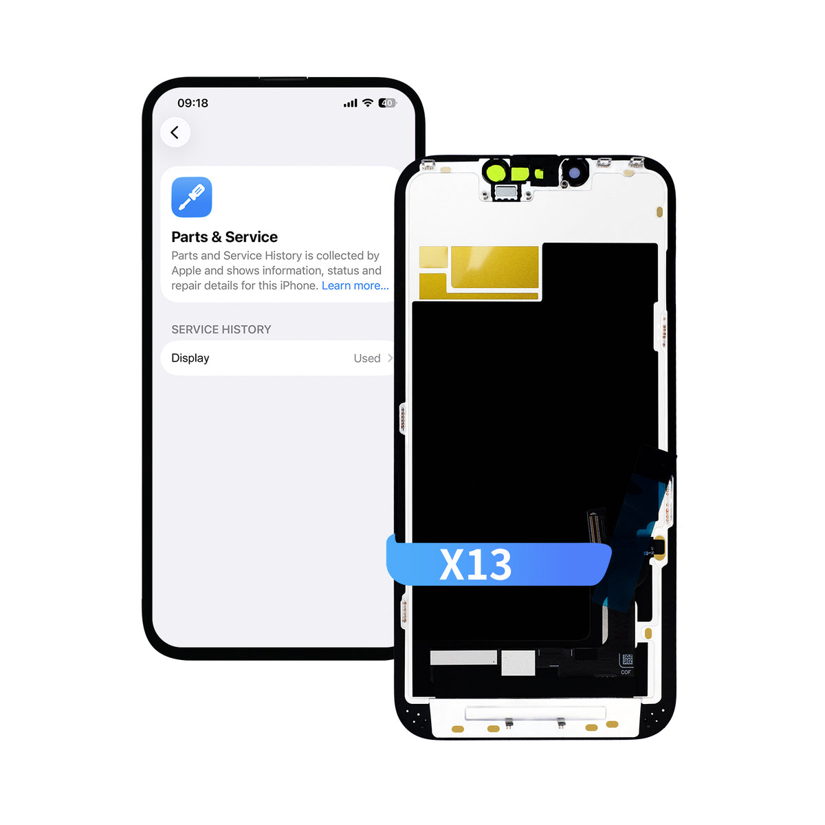 Pantalla Soft OLED Diagnóstico DEJI para iPhone 13