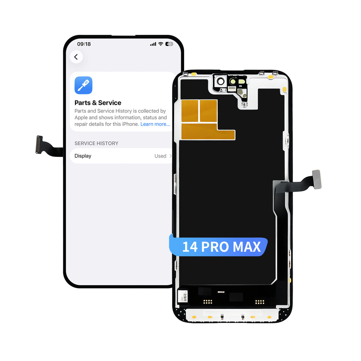 Pantalla Soft OLED Diagnóstico DEJI para iPhone 14 Pro Max